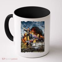 All Aboard The Trump Train Graphic Art Coffee Mug thumb 0