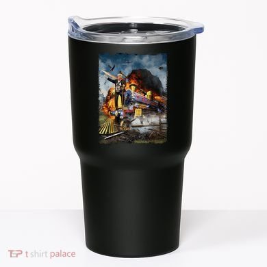 All Aboard The Trump Train Graphic Art Tumbler