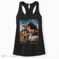 All Aboard The Trump Train Graphic Art Women's Tank Top thumb 0