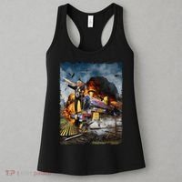 All Aboard The Trump Train Graphic Art Women's Tank Top thumb 3