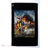 All Aboard The Trump Train Graphic Art Golf Towel thumb 0
