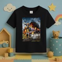 All Aboard The Trump Train Graphic Art Toddler T-Shirt thumb 3
