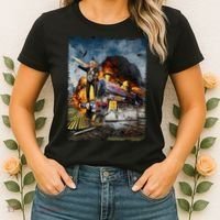 All Aboard The Trump Train Graphic Art Women's T-Shirt thumb 2