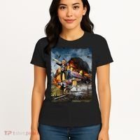 All Aboard The Trump Train Graphic Art Women's T-Shirt thumb 4
