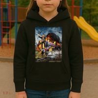 All Aboard The Trump Train Graphic Art Kids Hoodie thumb 3