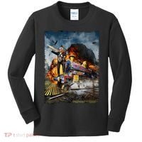 All Aboard The Trump Train Graphic Art Kids Long Sleeve Shirt thumb 0