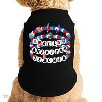 All American Teacher 4th July Bracelet Teacher Appreciation Doggie Tank thumb 0