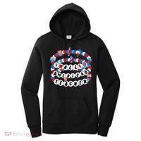 All American Teacher 4th July Bracelet Teacher Appreciation Women's Hoodie thumb 0