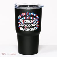 All American Teacher 4th July Bracelet Teacher Appreciation Tumbler thumb 0