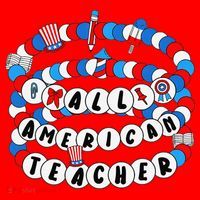 All American Teacher 4th July Bracelet Teacher Appreciation Santa Hat thumb 1