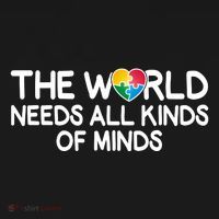 Autism Awareness The World Needs All Kinds Of Minds Tote Bag thumb 4