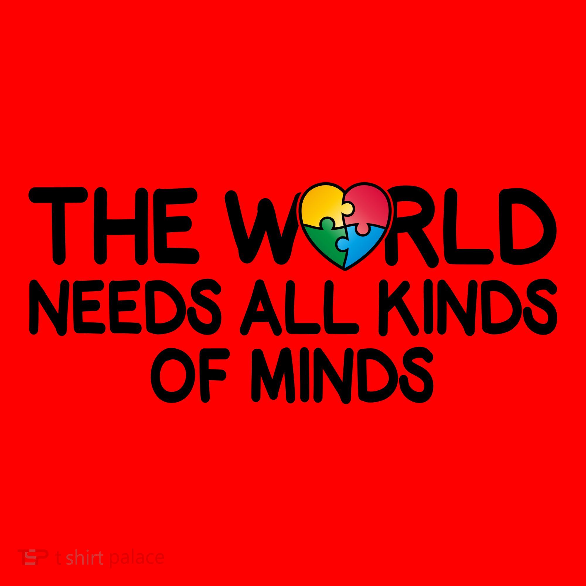 Autism Awareness The World Needs All Kinds Of Minds Santa Hat
