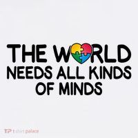 Autism Awareness The World Needs All Kinds Of Minds Sweatshirt thumb 3