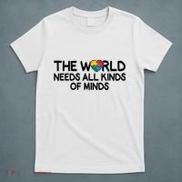 Autism Awareness The World Needs All Kinds Of Minds T-Shirt thumb 5