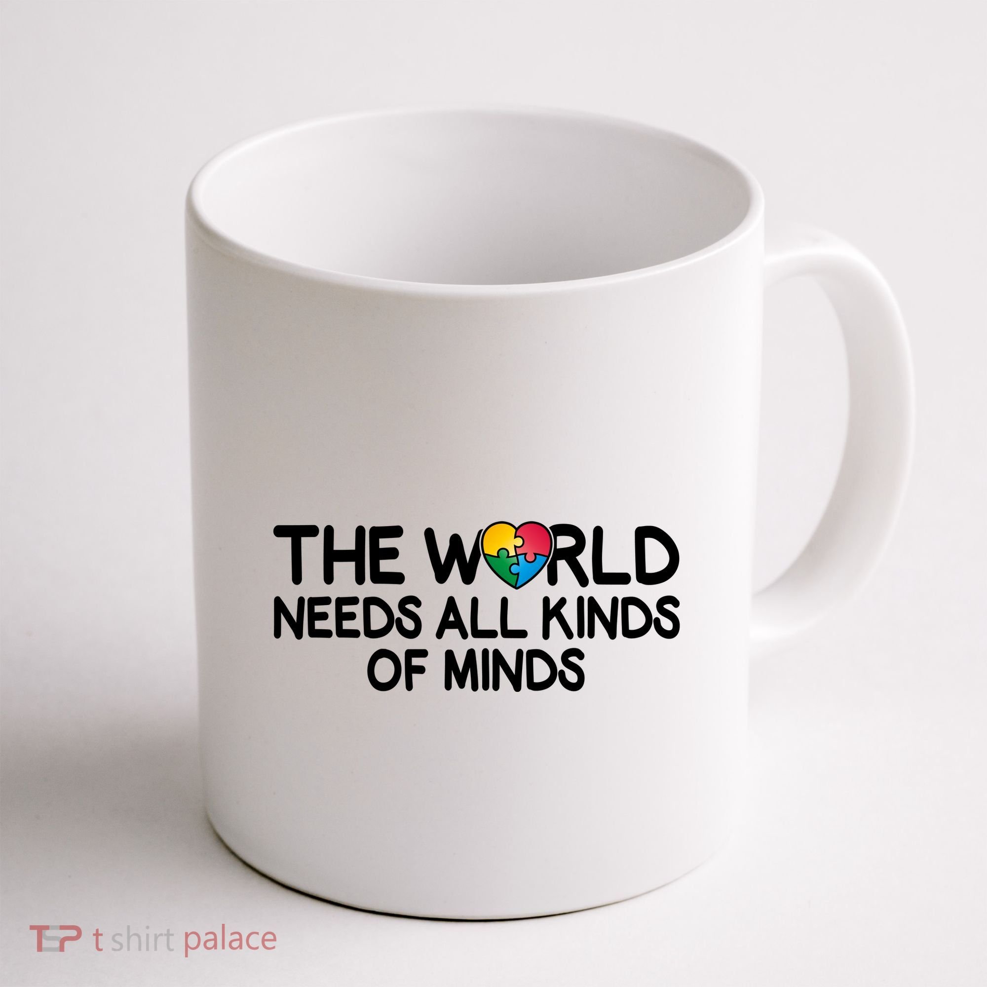 Autism Awareness The World Needs All Kinds Of Minds Coffee Mug