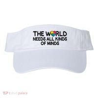 Autism Awareness The World Needs All Kinds Of Minds Visor thumb 0