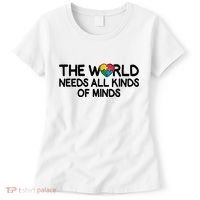 Autism Awareness The World Needs All Kinds Of Minds Women's T-Shirt thumb 0
