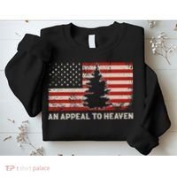 An Appeal To Heaven Pine Tree Usa Revolution American Flag Sweatshirt thumb 2