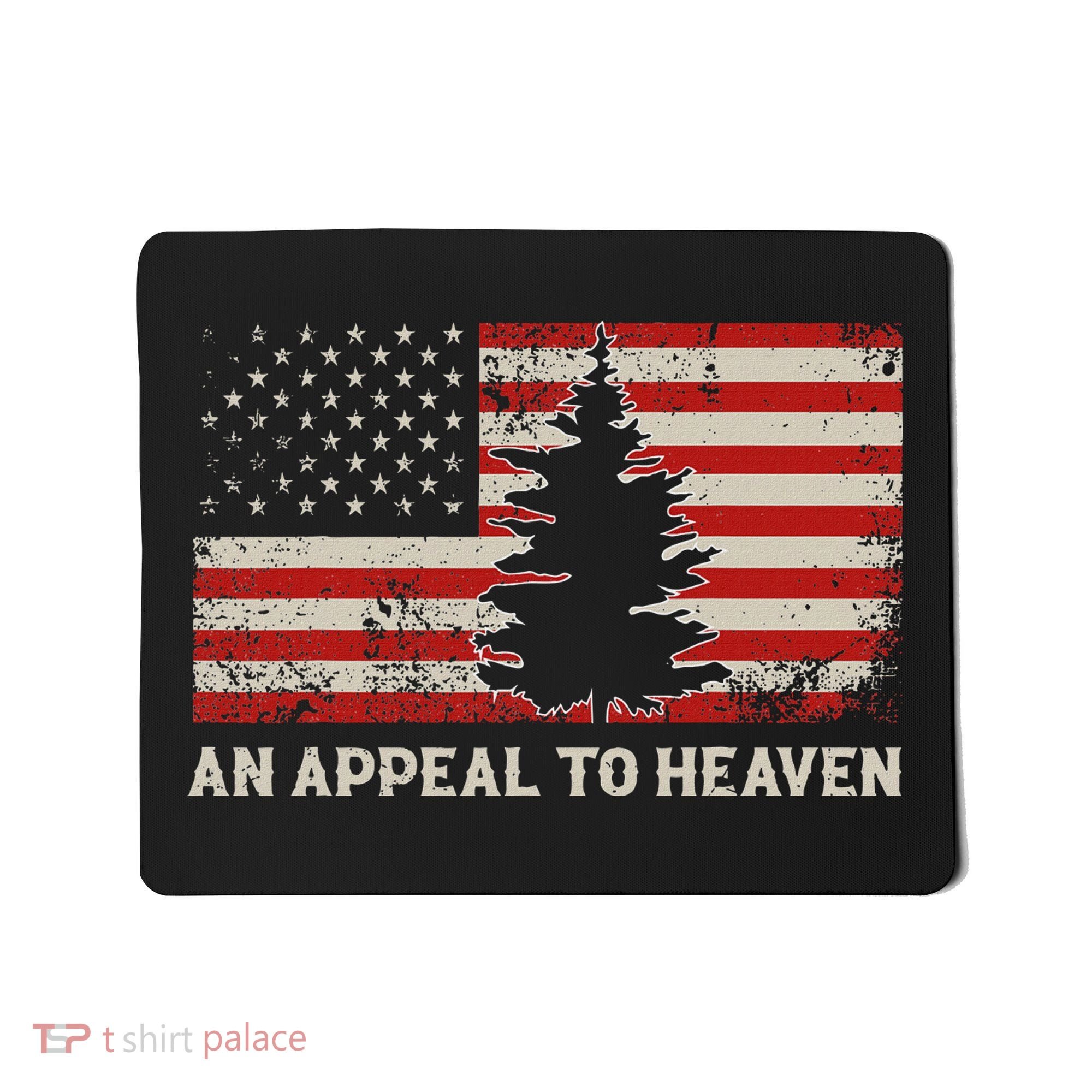 An Appeal To Heaven Pine Tree Usa Revolution American Flag Mousepad