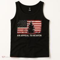 An Appeal To Heaven Pine Tree Usa Revolution American Flag Tank Top thumb 2