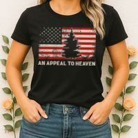 An Appeal To Heaven Pine Tree Usa Revolution American Flag Women's T-Shirt thumb 2