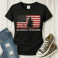 An Appeal To Heaven Pine Tree Usa Revolution American Flag Women's T-Shirt thumb 3