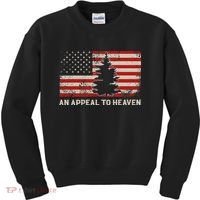 An Appeal To Heaven Pine Tree Usa Revolution American Flag Kids Sweatshirt thumb 0