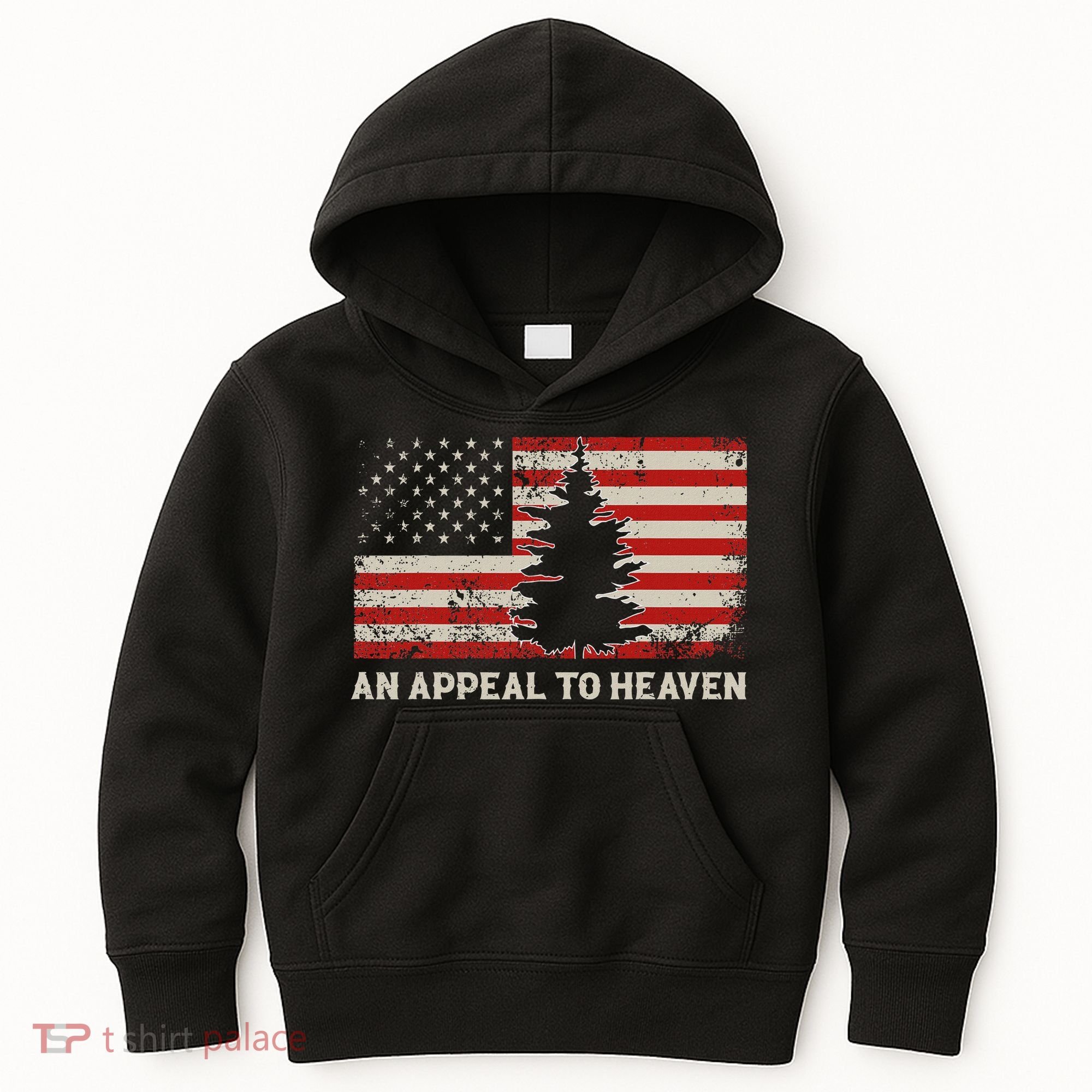 An Appeal To Heaven Pine Tree Usa Revolution American Flag Kids Hoodie