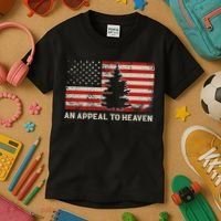 An Appeal To Heaven Pine Tree Usa Revolution American Flag Kids T-Shirt thumb 3