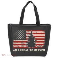 An Appeal To Heaven Pine Tree Usa Revolution American Flag Tote Bag thumb 0