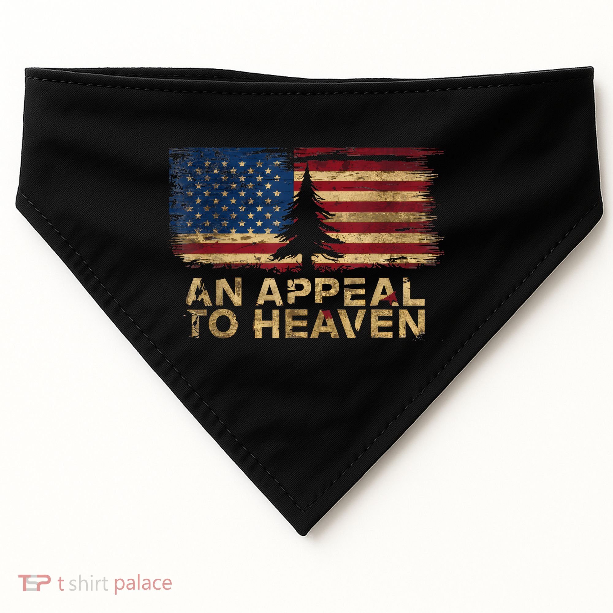 An Appeal To Heaven Patriotic And Inspirational USA-Made Doggie Bandana
