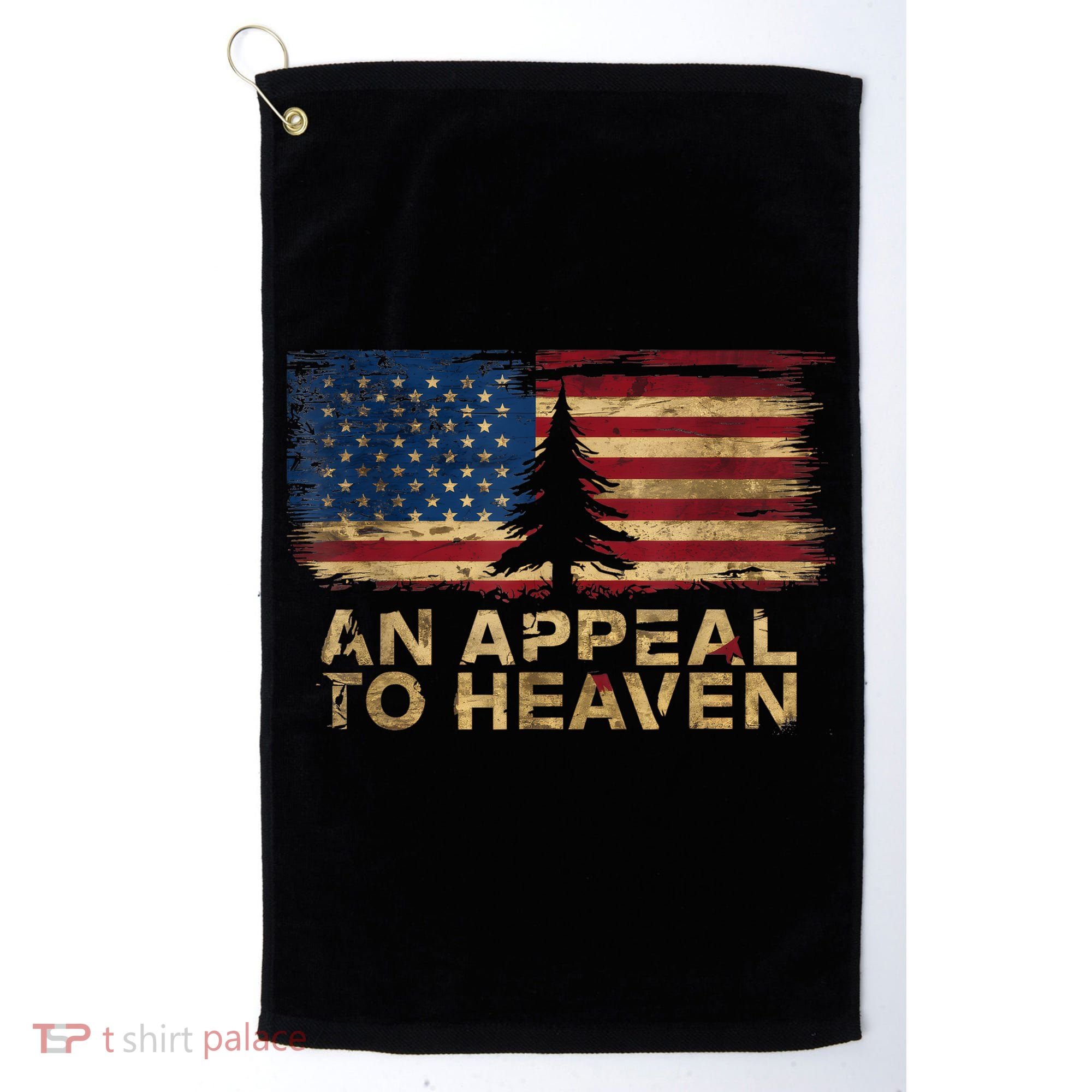 An Appeal To Heaven Patriotic And Inspirational Golf Towel