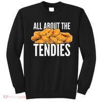 All About The Tendies Chicken Tenders WallStreetBets Sweatshirt thumb 0
