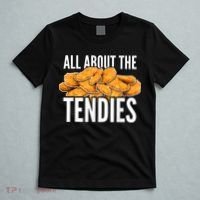 All About The Tendies Chicken Tenders WallStreetBets T-Shirt thumb 5
