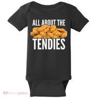 All About The Tendies Chicken Tenders WallStreetBets Baby Bodysuit thumb 0
