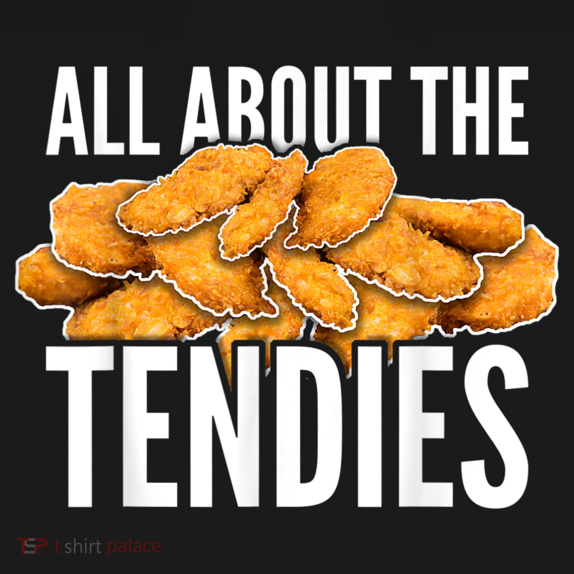 All About The Tendies Chicken Tenders WallStreetBets Women's Long Sleeve Shirt