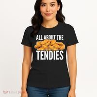 All About The Tendies Chicken Tenders WallStreetBets Women's T-Shirt thumb 4