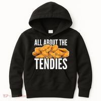 All About The Tendies Chicken Tenders WallStreetBets Kids Hoodie thumb 0