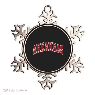 Arkansas Ar Throwback Design Print Classic Ornament