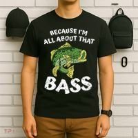 All About That Fishing For Bass T-Shirt thumb 6