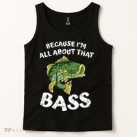 All About That Fishing For Bass Tank Top thumb 2