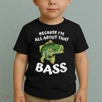 All About That Fishing For Bass Toddler T-Shirt thumb 2