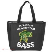 All About That Fishing For Bass Tote Bag thumb 0