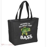 All About That Fishing For Bass Tote Bag thumb 2