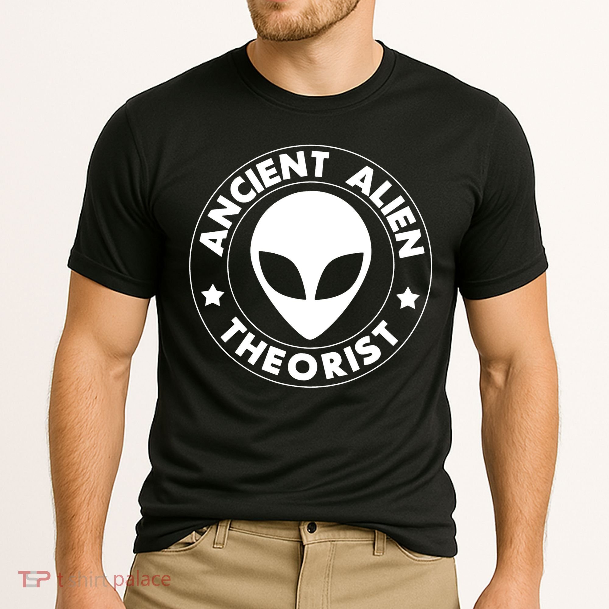 Ancient Alien Theorist Cooling Performance Crew T-Shirt