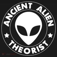 Ancient Alien Theorist Tall T-Shirt thumb 4