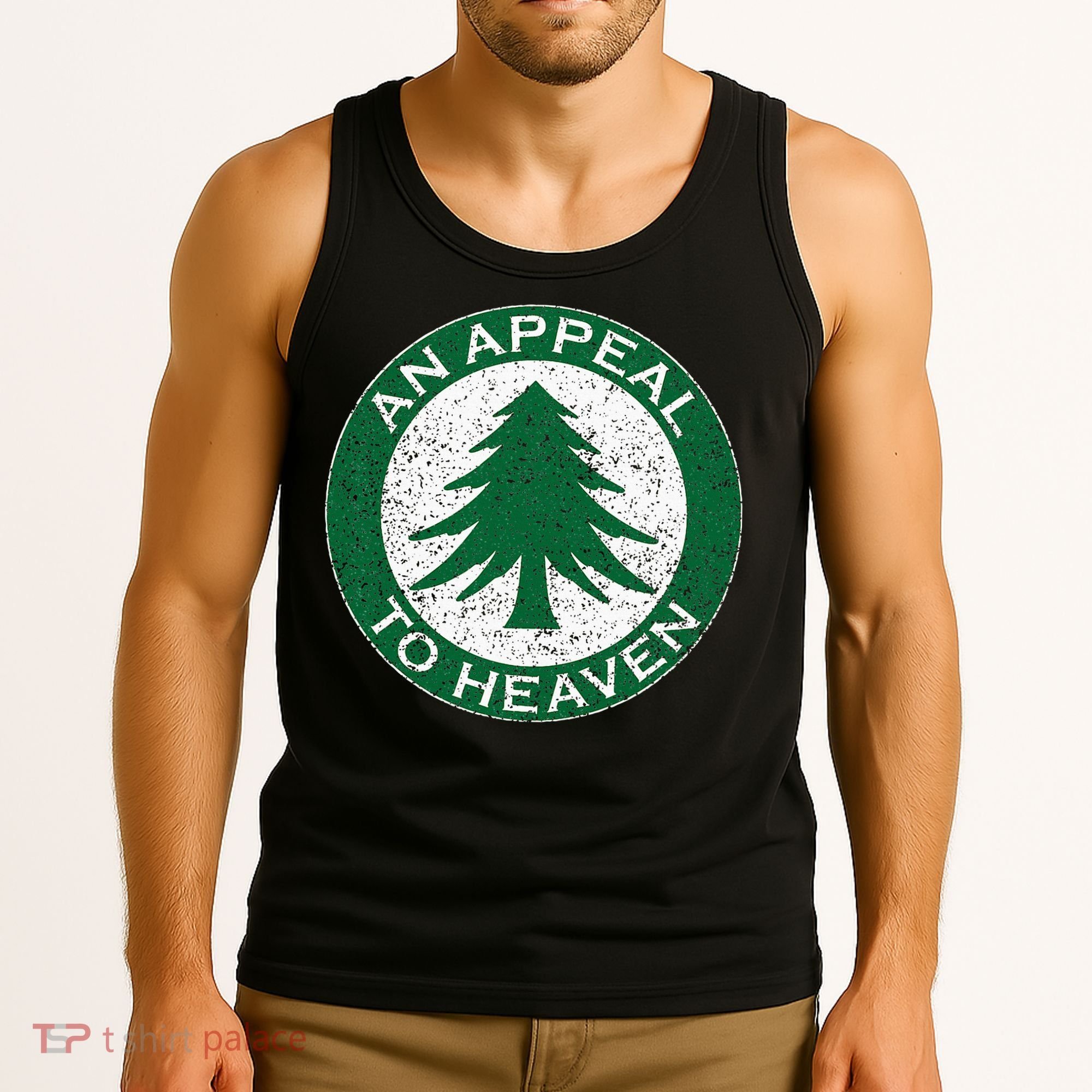 An Appeal To Heaven Flag Pine Tree Flag Roundel New England Tank Top