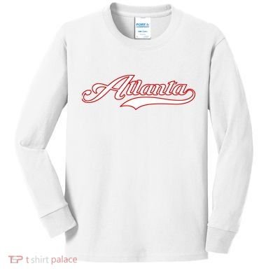 Atlanta Kids Long Sleeve Shirt