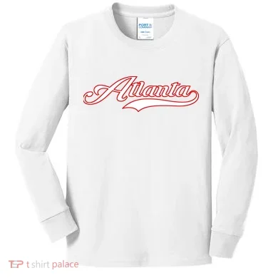 Atlanta Kids Long Sleeve Shirt