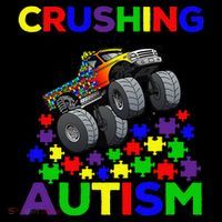 Autism Awareness Truck Crushing Autism For Coffee Mug thumb 5